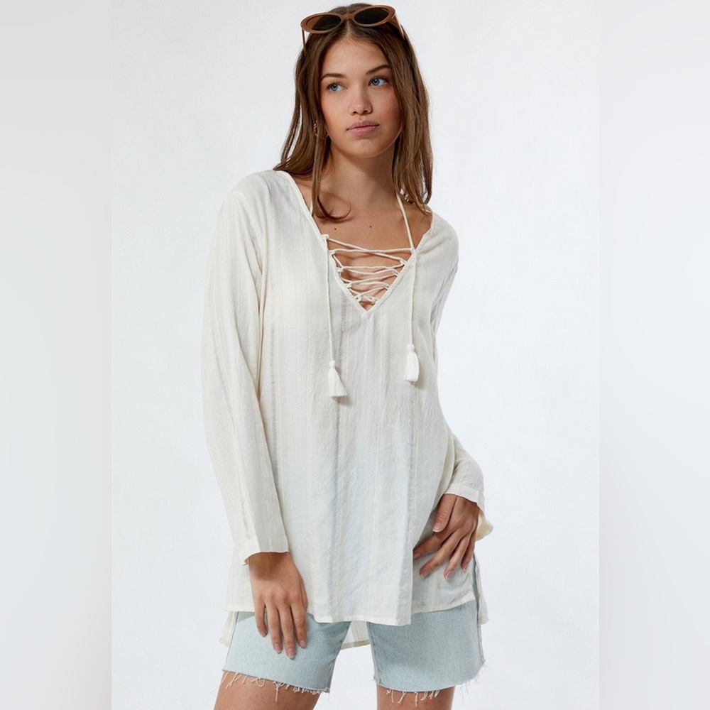 💋3 for $25 Billabong Blue Skies Beach Cover-Up Dress